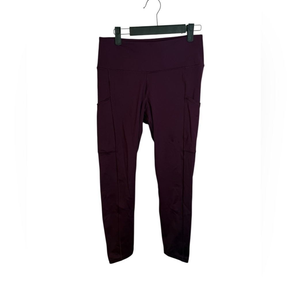 Banana Republic Standard Plum Purple 7/8 Active Leggings